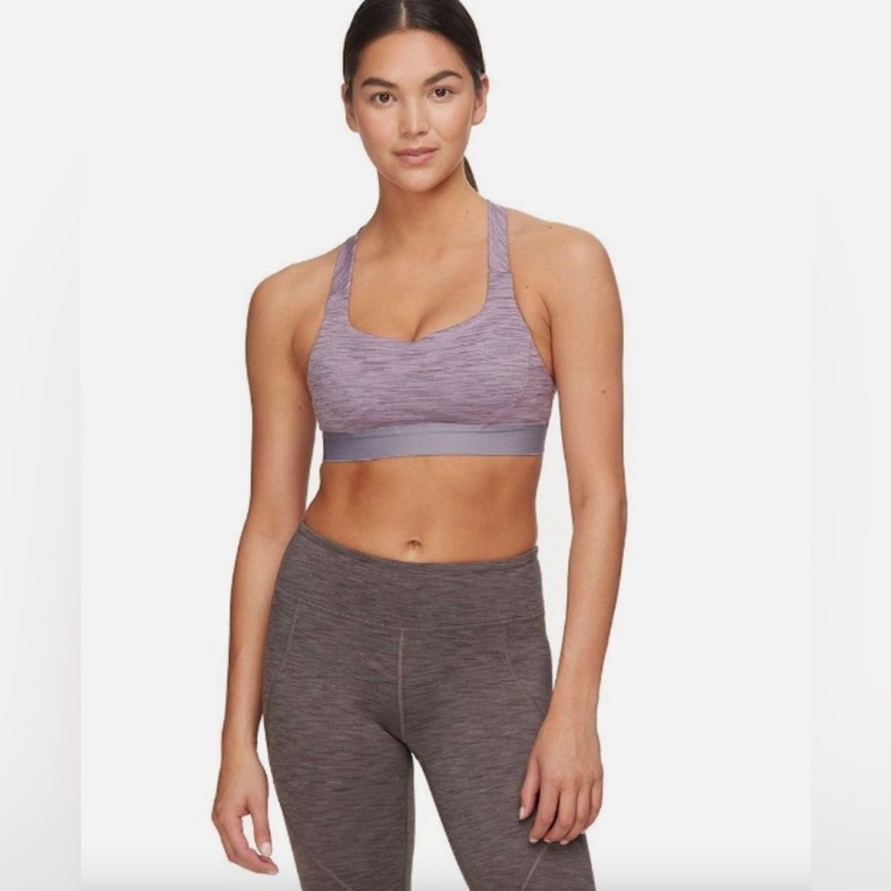 Patagonia Switchback Sports Bra - Size M - Smokey Violet